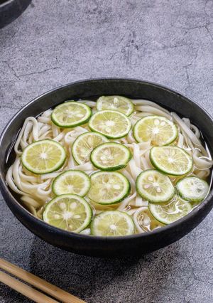 すだち冷やしうどん-レシピのメイン写真