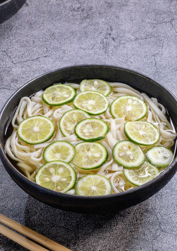 すだち冷やしうどん-レシピのメイン写真