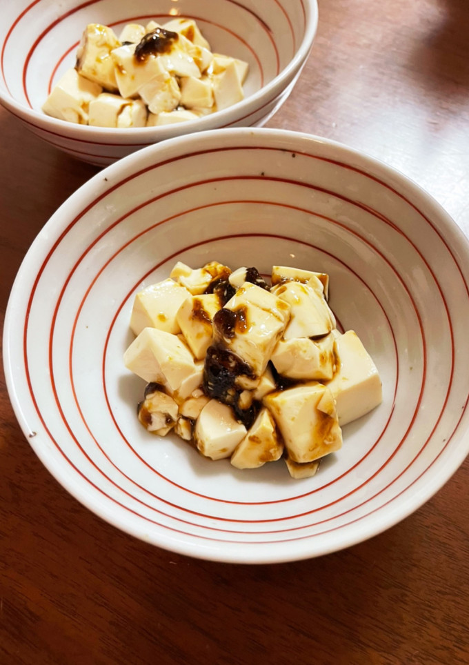 豆腐の海苔のつくだ煮和え-レシピのメイン写真