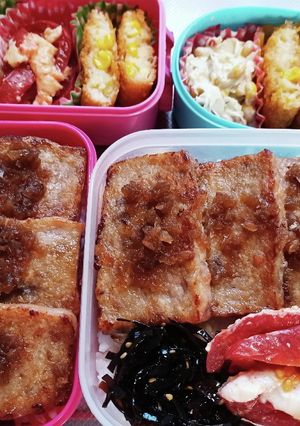 旦那、娘弁当(6/29)-レシピのメイン写真