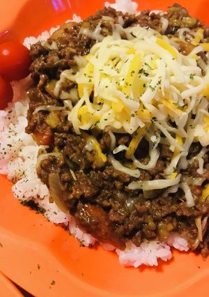 二日目のカレー●キーマ風チーズカレー-レシピのメイン写真