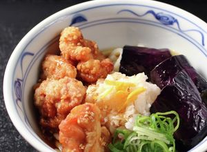 丸亀期間限定！　鬼おろし鶏からぶっかけ♪-レシピのメイン写真