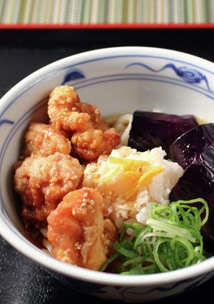 丸亀期間限定！　鬼おろし鶏からぶっかけ♪-レシピのメイン写真