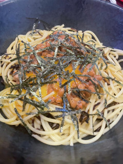 納豆塩昆布パスタ-レシピのメイン写真