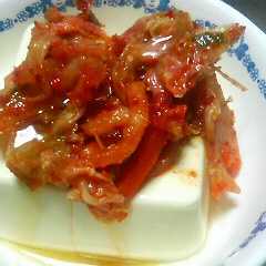 รูปของ キムチ豆腐