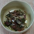 切って和えるだけ、アジの香味野菜和え