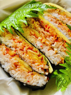 ♬折りたたみ・キムチキンパ-レシピのメイン写真