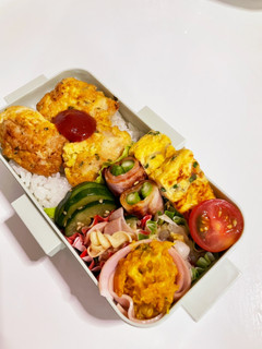 胸肉ピカタ弁当-レシピのメイン写真