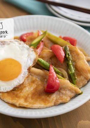 さっぱり！豚肉と夏野菜の甘酢ソース-レシピのメイン写真