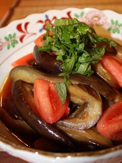 義母直伝☆なすとトマトの甘酢マリネ☆-レシピのメイン写真
