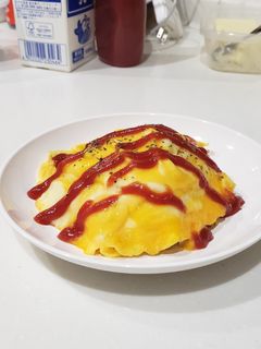 カレーピラフ風 オムライス-レシピのメイン写真
