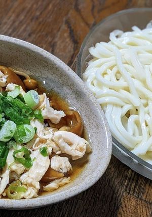 ささみきのこのつけ汁うどん309kcal-レシピのメイン写真