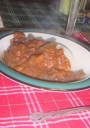 柔らか～鶏とコンニャクの赤ワイン煮込み-レシピのメイン写真