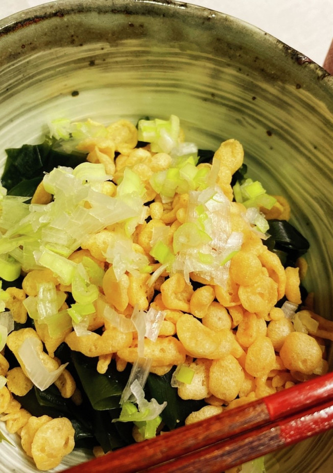 切って和えるだけ！ワカメの美味しい食べ方-レシピのメイン写真