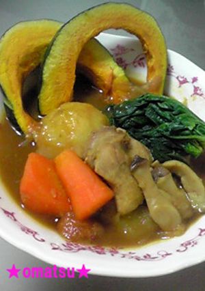 酸味がGoodなｽｰﾌﾟｶﾚｰ♪-レシピのメイン写真