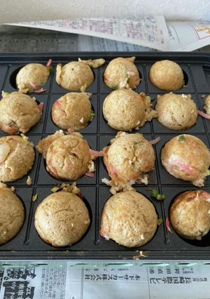 オートミールでたこ焼き-レシピのメイン写真