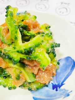 【我が家の夏の味】ゴーヤの梅漬け-レシピのメイン写真