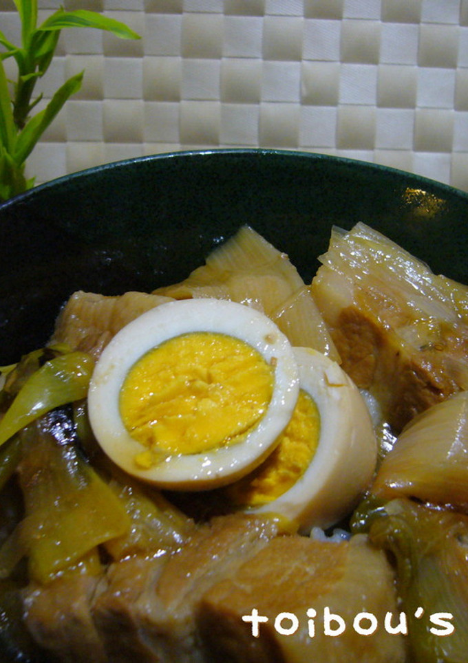 とろっとろ❤豚角煮丼-レシピのメイン写真