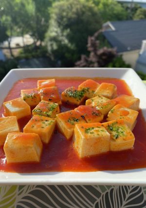 豆腐チリ！-レシピのメイン写真