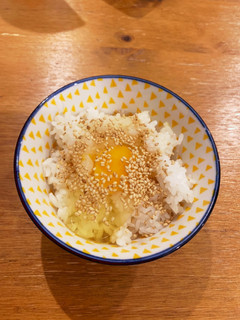 ごま油と塩の卵かけごはん-レシピのメイン写真