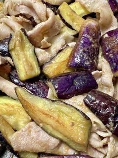 豚バラとナスのグリーンカレー炒め-レシピのメイン写真