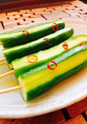 夏バテ防止に！きゅうりの一本漬け-レシピのメイン写真