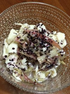 ⭐︎切って和えるだけ ゆかりで豆腐-レシピのメイン写真