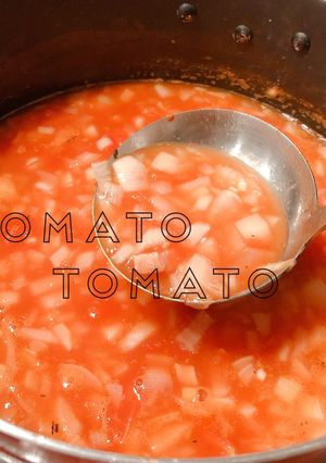 ダイエットに！浮腫撃退トマトスープ-レシピのメイン写真