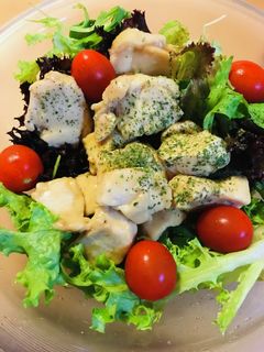 鶏むね肉のササッとわさび醤油炒め-レシピのメイン写真