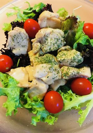 鶏むね肉のササッとわさび醤油炒め-レシピのメイン写真