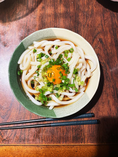 冷やし釜玉讃岐うどん-レシピのメイン写真