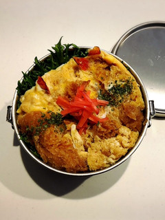 のっけ弁当2022.06.30海老カツ丼-レシピのメイン写真