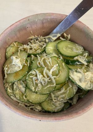 カレーのあて（きゅうりとしらす）-レシピのメイン写真