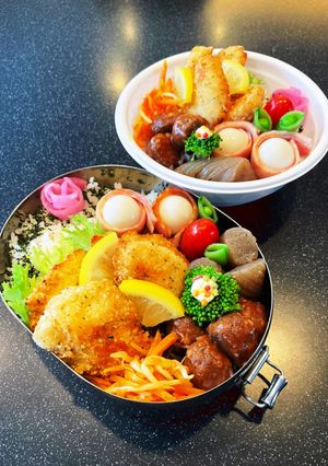 高校生弁当　2022 6月30日-レシピのメイン写真