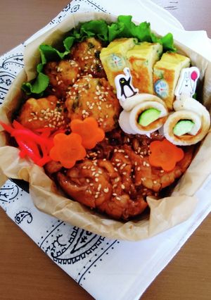 高校生お弁当35-レシピのメイン写真