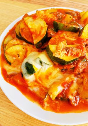 サバ缶♪ズッキーニのトマト煮-レシピのメイン写真