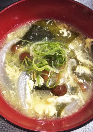 なめこの中華スープ-レシピのメイン写真
