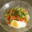 夏野菜のさっぱりそうめん