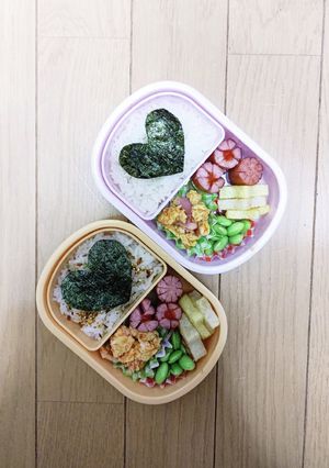 お弁当 双子 記録用⑴-レシピのメイン写真