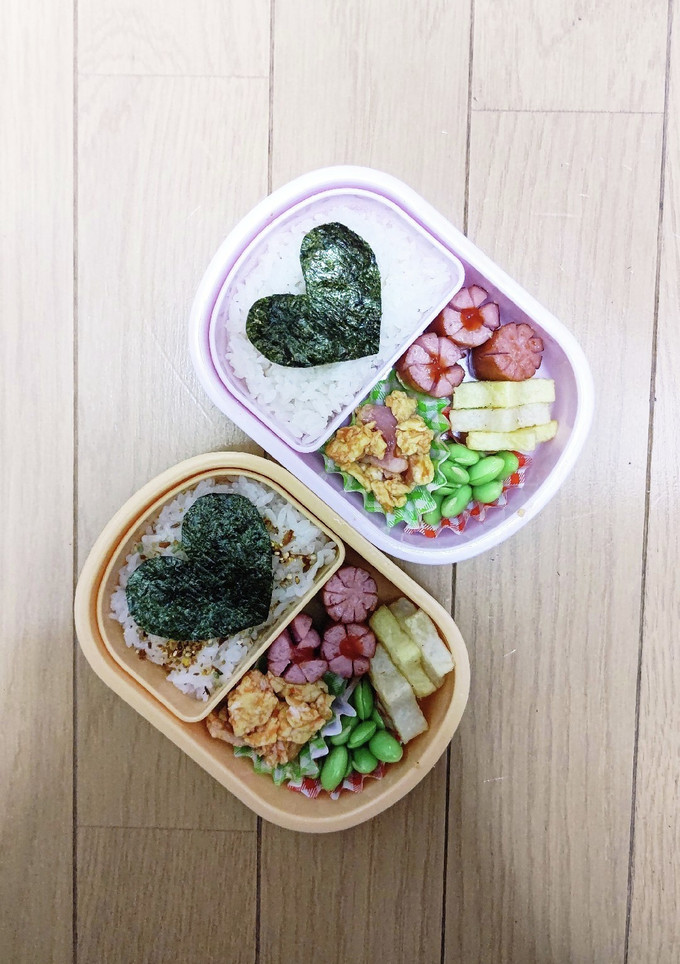 お弁当 双子 記録用⑴-レシピのメイン写真