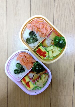 お弁当 双子 記録用⑵-レシピのメイン写真