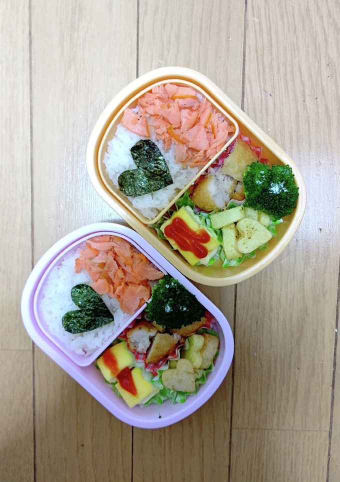 お弁当 双子 記録用⑵-レシピのメイン写真