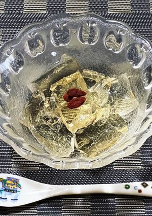 梅シロップを使った梅ゼリー-レシピのメイン写真