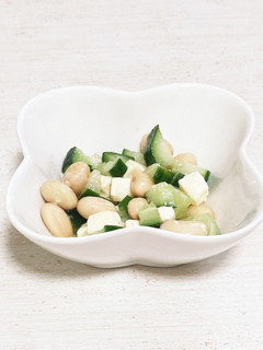 夏におススメお豆のさっぱりサラダ-レシピのメイン写真
