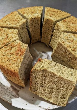 お茶のシフォンケーキ-レシピのメイン写真