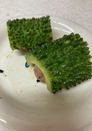 ゴーヤの肉詰め-レシピのメイン写真