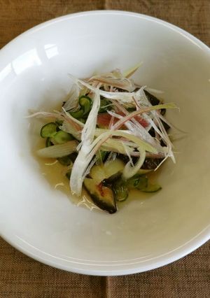 なすときゅうりの甘酢和え-レシピのメイン写真