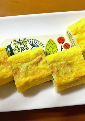 さわやかな大葉巻き玉子焼き-レシピのメイン写真