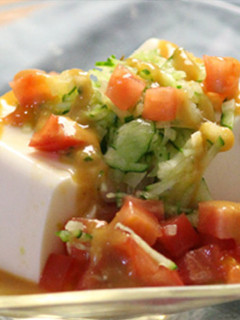 香味野菜の冷奴-レシピのメイン写真