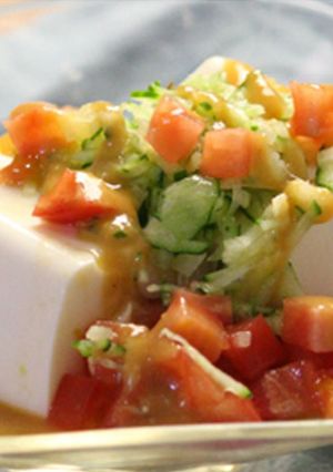 香味野菜の冷奴-レシピのメイン写真